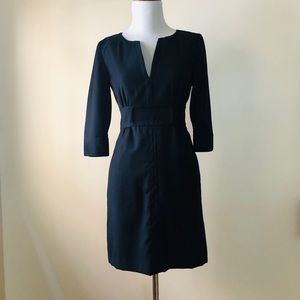 Jcrew mid sleeve dress